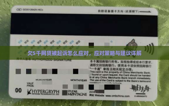 欠5千网贷被起诉怎么应对