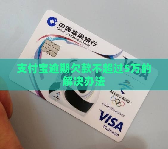 支付宝逾期欠款不超过5万的解决办法