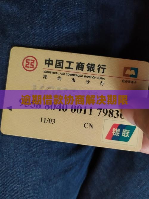 逾期借款协商解决期限