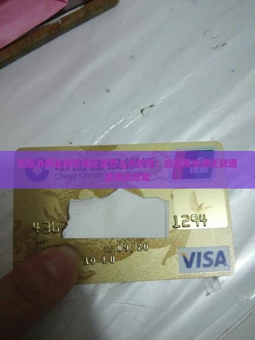 北银消费金融暂缓还款怎么办处理：逾期及关闭还款通道解决方案