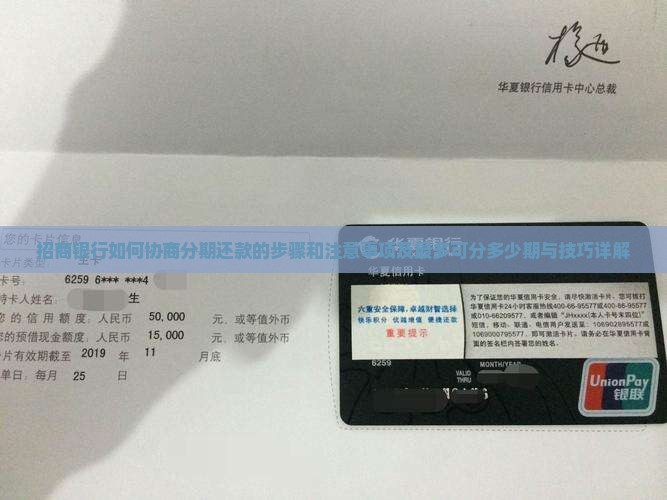 招商银行如何协商分期还款的步骤和注意事项及最多可分多少期与技巧详解