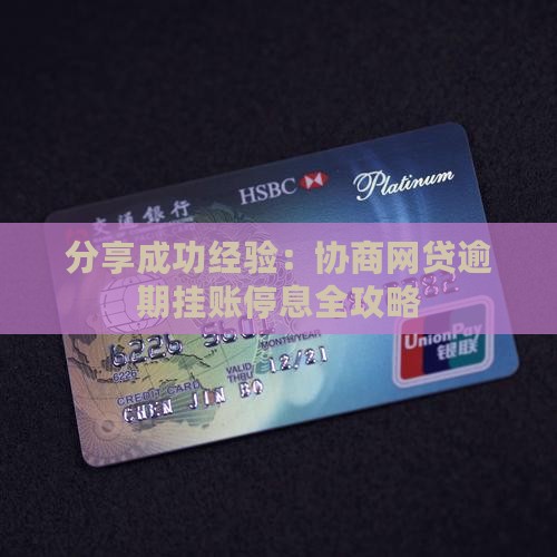 分享成功经验：协商网贷逾期挂账停息全攻略