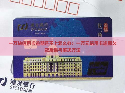一万块信用卡逾期还不上怎么办：一万元信用卡逾期欠款后果与解决方法