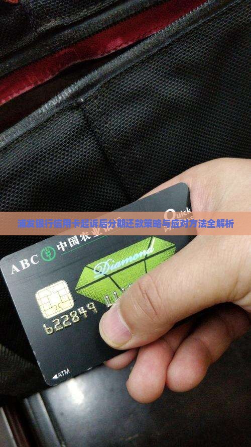 浦发银行信用卡起诉后分期还款策略与应对方法全解析