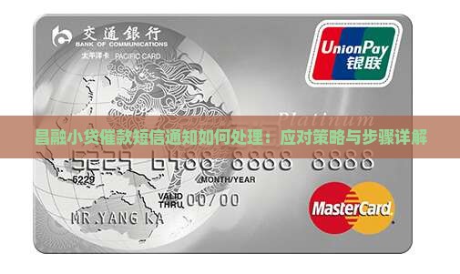昌融小贷催款短信通知如何处理：应对策略与步骤详解