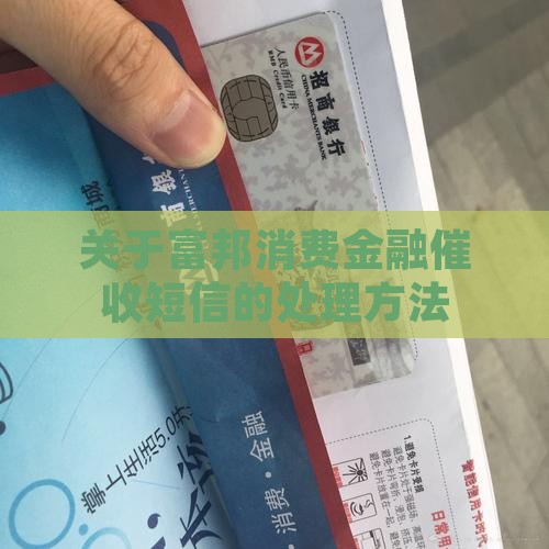 关于富邦消费金融催收短信的处理方法