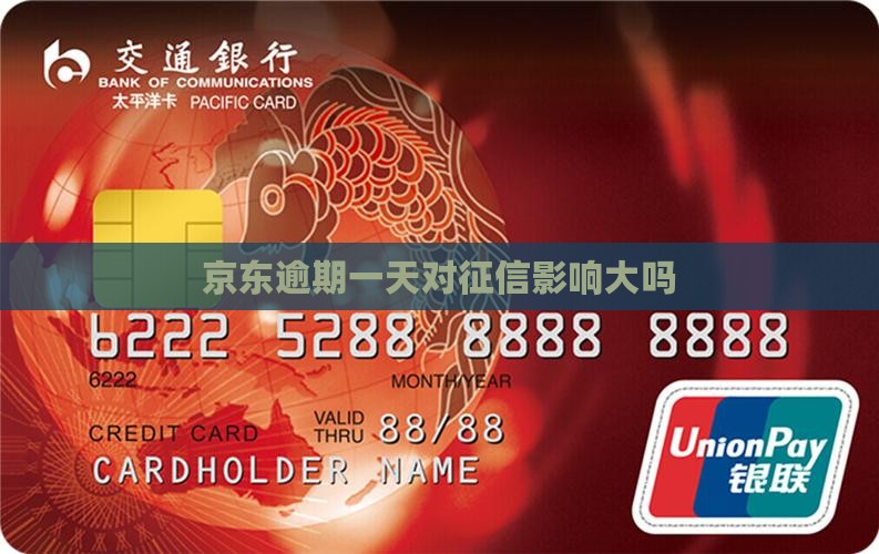 京东逾期一天对征信影响大吗