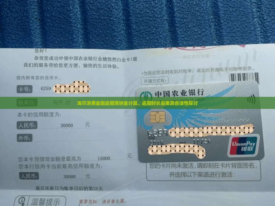 海尔消费金融逾期滞纳金计算、逾期时长后果及合法性探讨
