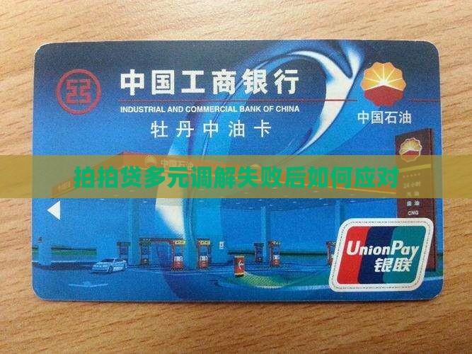 拍拍贷多元调解失败后如何应对