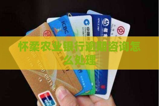 怀柔农业银行逾期咨询怎么处理