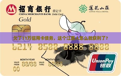 江西欠11万信用卡获刑