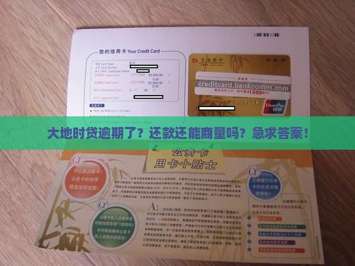 大地时贷可以协商还款吗
