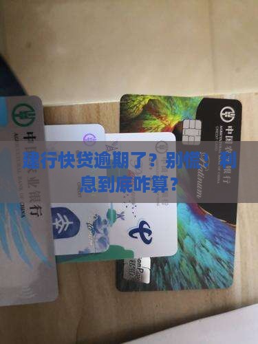 建设银行快贷逾期利怎么处理