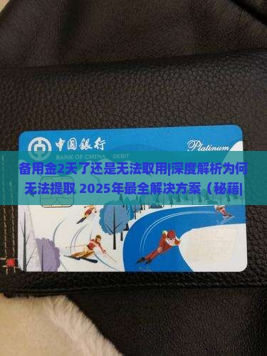 备用金2天了还是无法取用