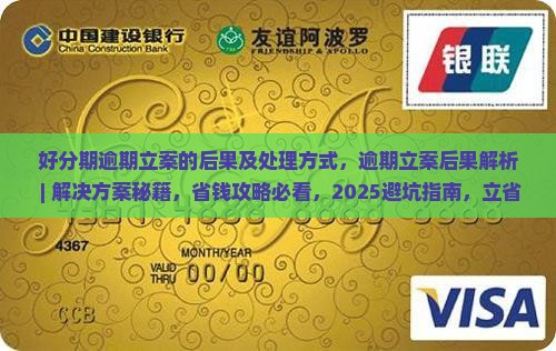 好分期逾期立案的后果及处理方式