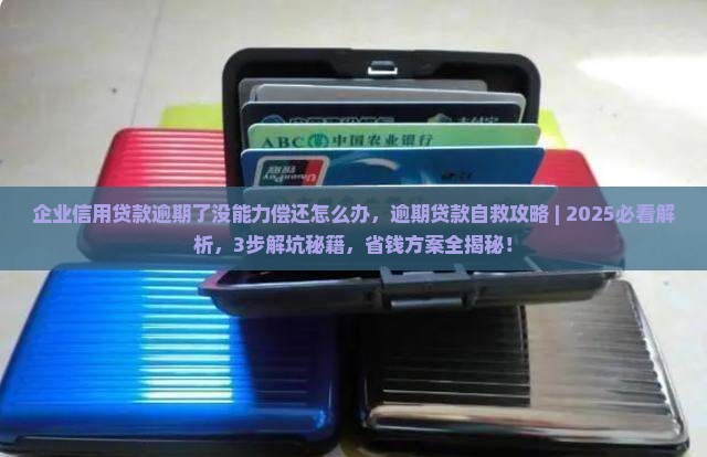 企业信用贷款逾期了没能力偿还怎么办
