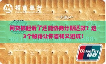 网贷被起诉了如何协商分期还款