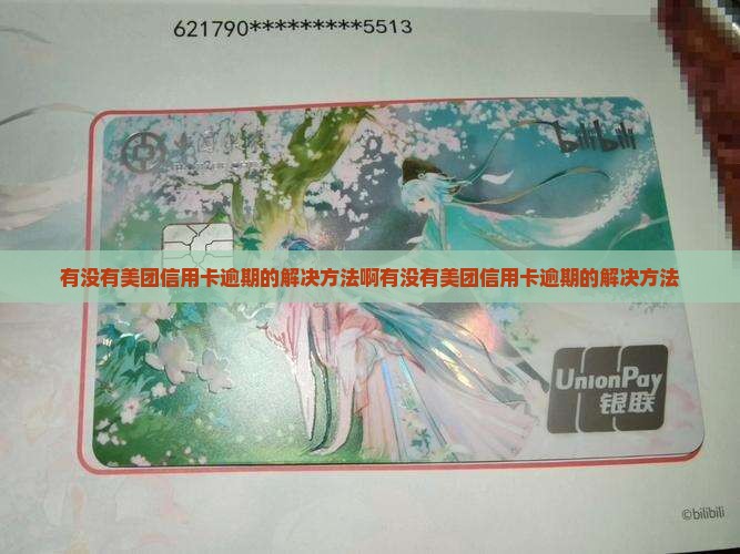 有没有美团信用卡逾期的解决方法