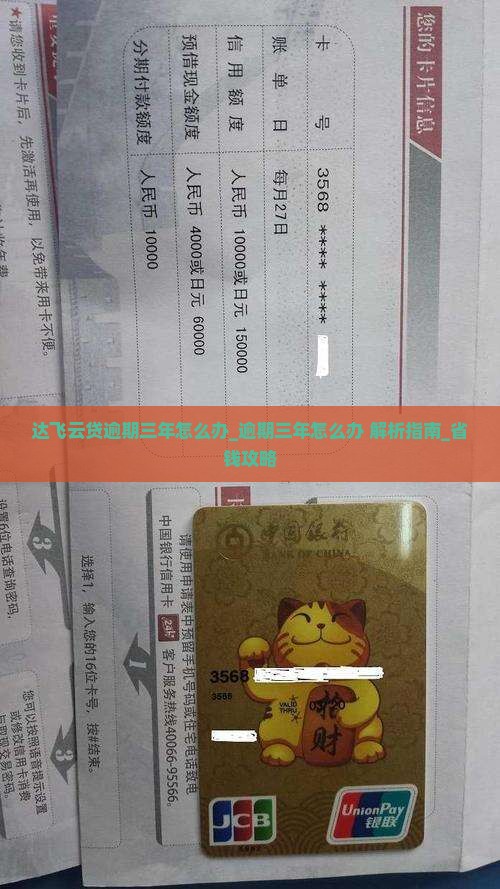 达飞云贷逾期三年怎么办逾期三年怎么办