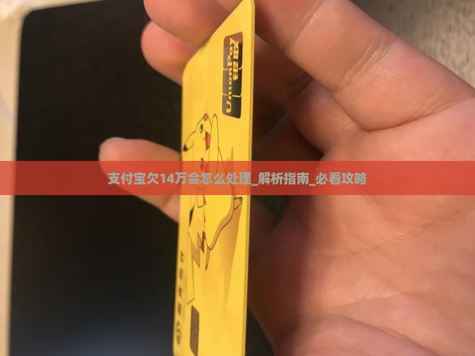 支付宝欠14万会怎么处理