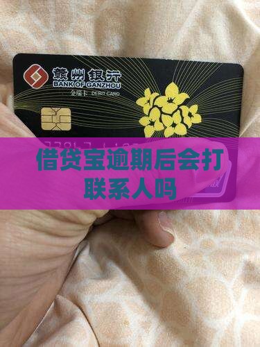 借贷宝逾期后会打联系人吗