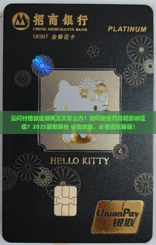云闪付借款逾期两三天应该怎么处理