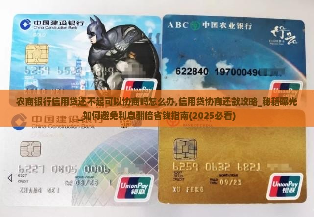 农商银行信用贷还不起可以协商吗怎么办