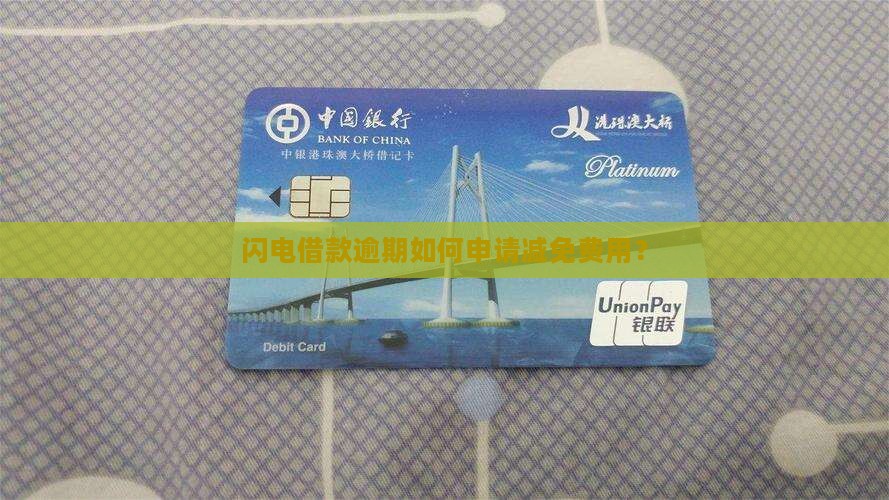 闪电借款逾期费能减免吗的处理办法