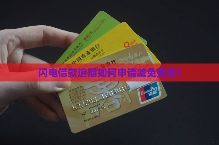 闪电借款逾期费能减免吗的处理办法