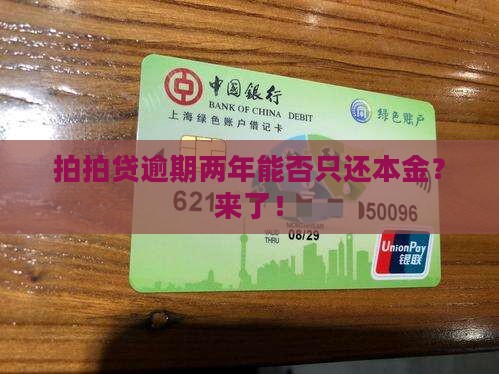 拍拍贷逾期两年能否只还本金