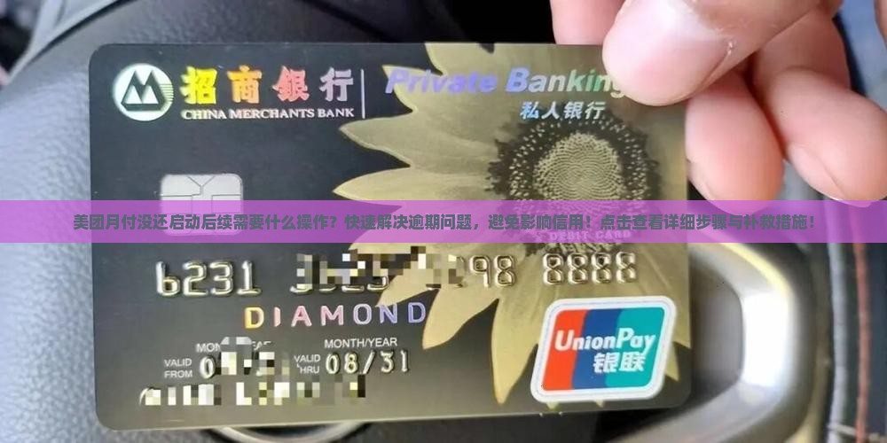 美团月付没还启动后续需要什么操作