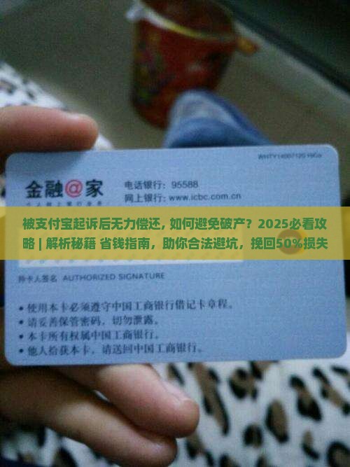 被支付宝起诉后无力偿还