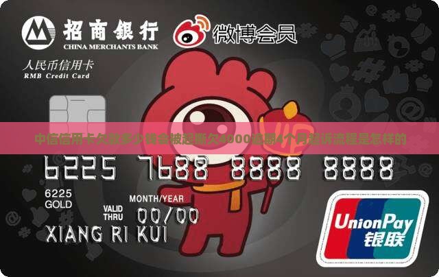 中信信用卡欠款多少钱会被起撕欠4000逾期4个月起诉流程是怎样的