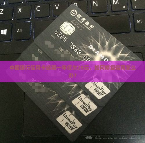 中国银行信用卡逾期一年仅欠20元，如何修复信用怎么办？