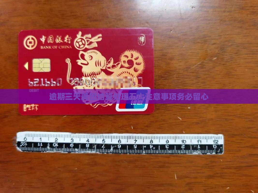 逾期三天美团结算处理五大注意事项务必留心