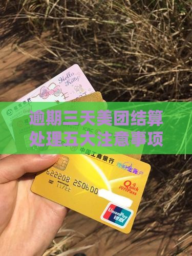 逾期三天美团结算处理五大注意事项务必留心