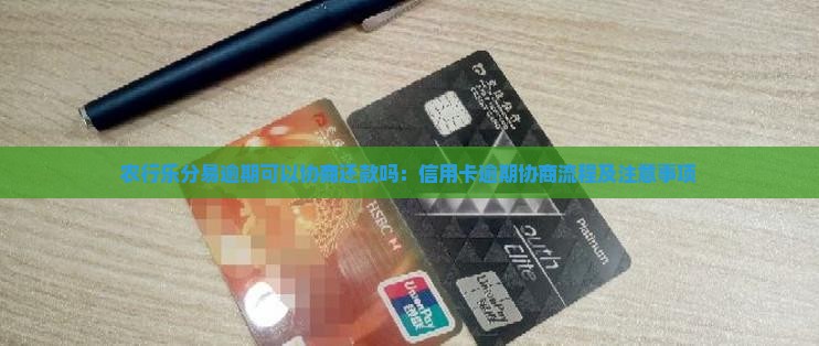 农行乐分易逾期可以协商还款吗：信用卡逾期协商流程及注意事项