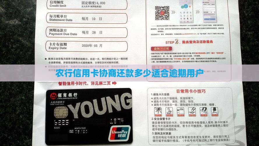 农行信用卡协商还款多少适合逾期用户
