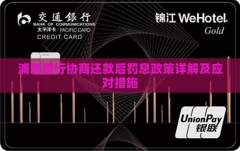 浦发银行协商还款后罚息政策详解及应对措施