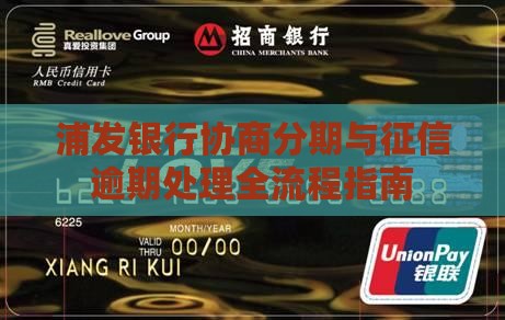 浦发银行协商分期与征信逾期处理全流程指南