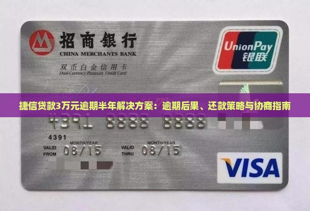 捷信贷款3万元逾期半年解决方案：逾期后果、还款策略与协商指南