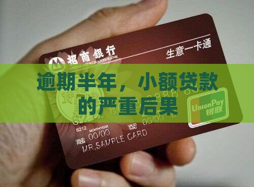 逾期半年，小额贷款的严重后果