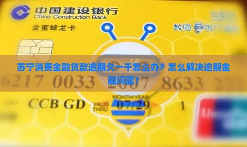 苏宁消费金融贷款逾期欠一千怎么办？怎么解决逾期金融问题？