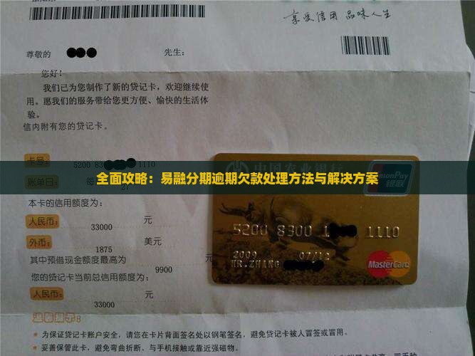 全面攻略：易融分期逾期欠款处理方法与解决方案