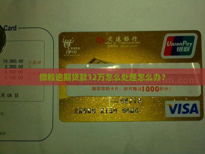 微粒逾期贷款12万怎么处理怎么办？