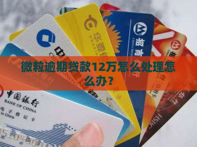 微粒逾期贷款12万怎么处理怎么办？