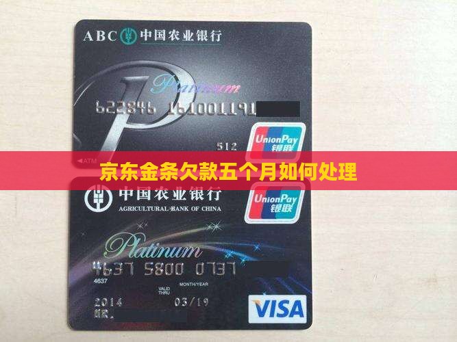 京东金条欠款五个月如何处理