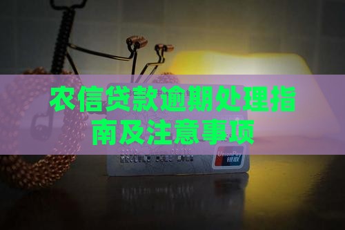 农信贷款逾期处理指南及注意事项