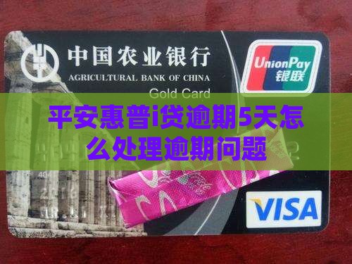 平安惠普i贷逾期5天怎么处理逾期问题