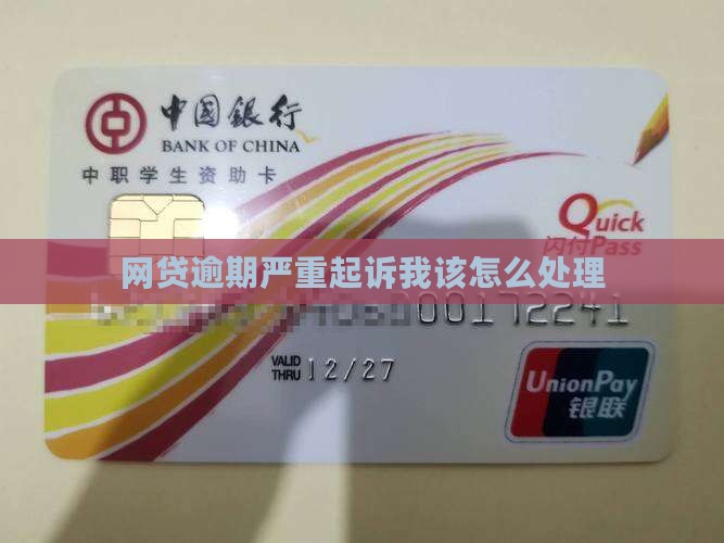 网贷逾期严重起诉我该怎么处理